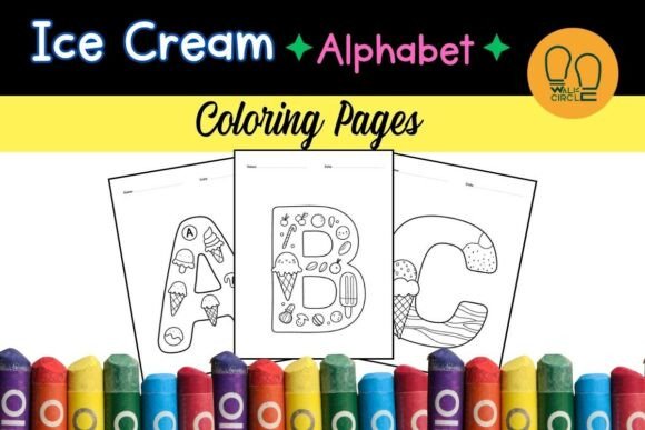 Download Ice Cream ABC Alphabet Coloring Pages - Alphabet coloring pages Collection