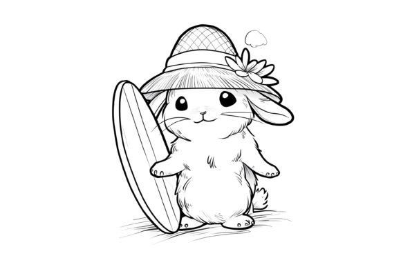 Download Cute Summer Coloring Page for Kids - Summer coloring Collection