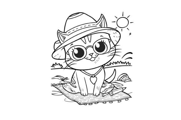 Download Cute Summer Coloring Page for Kids - Summer coloring Collection