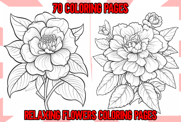 Download Relaxing Flowers Coloring Pages - Flowers Collection