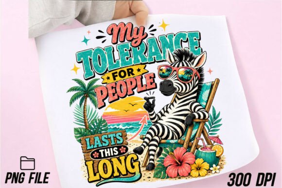 Download Funny Zebra Vacation Graphic PNG - Graphic Collection