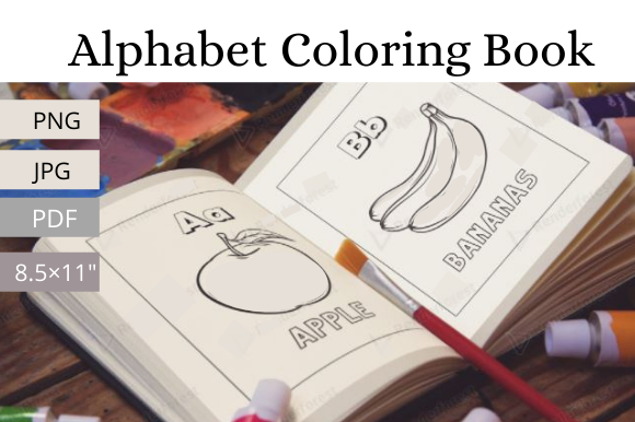 Download Alphabet Coloring Pages for Kids Vol. 2 - Alphabet coloring pages Collection