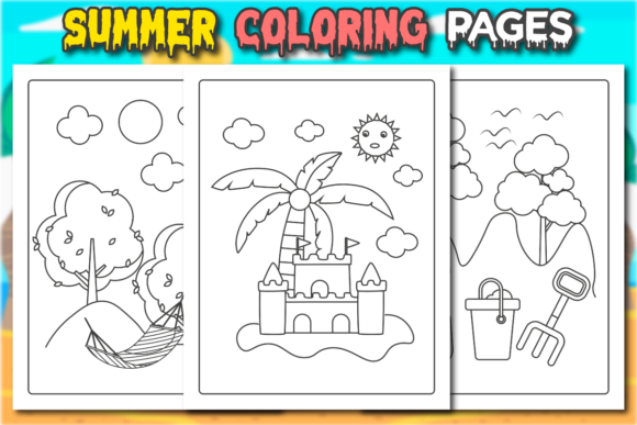 Download Summer Coloring Pages for Kids - Summer coloring Collection