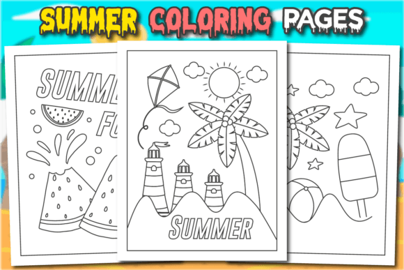 Download Summer Coloring Pages - Summer coloring Collection