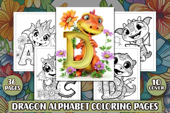 Download Dragon Alphabet Coloring Pages for Kids - Alphabet coloring pages Collection