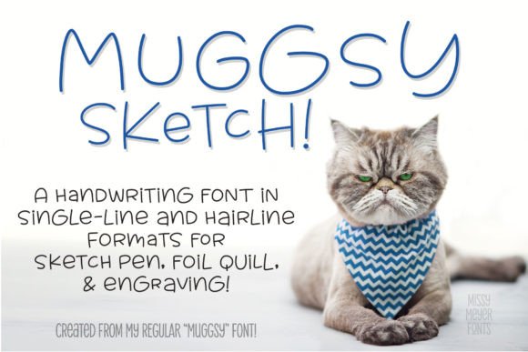 Download Muggsy Sketch (single Line) - Premium Resources