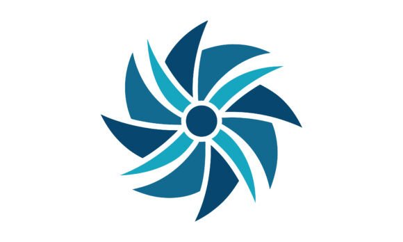 Download Abstract Blue Spiral Design Vector - Abstract Collection