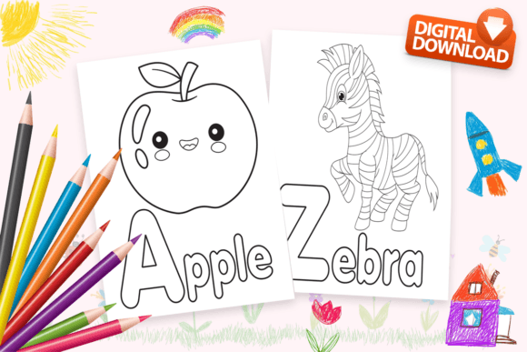 Download ABC Alphabet Coloring Pages for Kids 2-4 - Alphabet coloring pages Collection