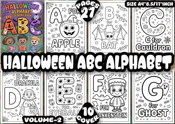 Download 27+Halloween ABC Alphabet Coloring Pages - Alphabet coloring pages Collection