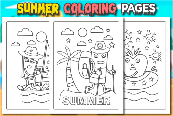 Download Summer Coloring Pages - Summer coloring Collection