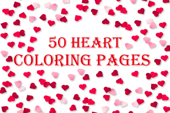 Download Heart Flowers Coloring Book for Adult - Flowers Collection