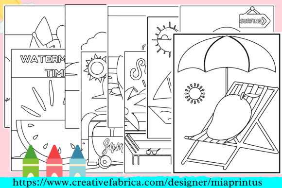 Download Summer Coloring Pages - Summer coloring Collection