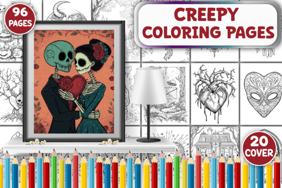 Download Creepy Coloring Pages for Adults - Creepy coloring pages for adults Collection
