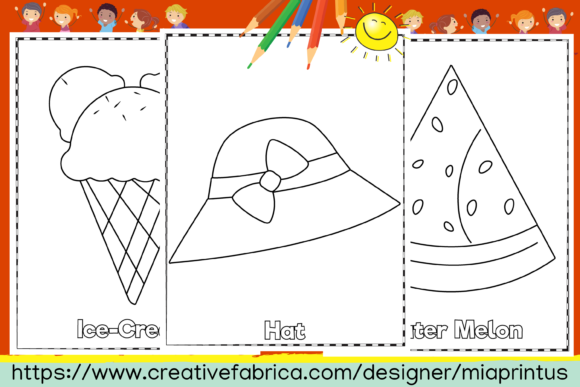 Download Summer Coloring Pages - Summer coloring Collection