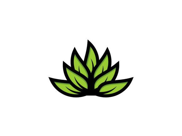 Download Flower Lotus Leaf Abstract Beauty Logo - Abstract Collection