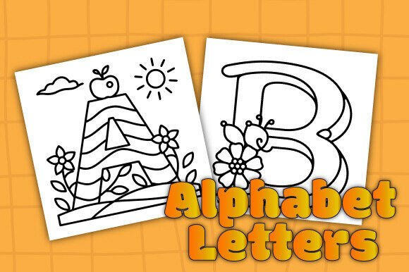 Download ABC Alphabet Coloring Pages Bold &amp; Easy - Alphabet coloring pages Collection